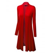 MBJ Womens Long Sleeve Open Front Long Cardigan - Made In USA - Košulje - kratke - $17.95  ~ 114,03kn