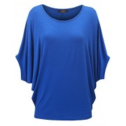 MBJ Womens Scoop Neck Half Sleeve Batwing Dolman Top - Made in USA - Košulje - kratke - $22.79  ~ 144,78kn