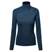 MBJ Womens Textured Knit Turtleneck Long Sleeve Pullover Sweater - Made in USA - Košulje - kratke - $21.41  ~ 136,01kn