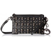 MG Collection Quina Skulls Mini Studded Shoulder Cross-Body Handbag - Accessories - $24.99 