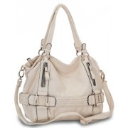 MG Collection Samantha Weave Belt Hobo Handbag - Accessories - $32.50 