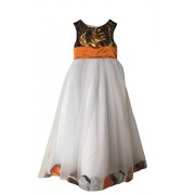 MILANO BRIDE Girl's Prom Dress Wedding Party Gown Camo Long Empire-Waist Tulle - Vestidos - $79.69  ~ 68.44€