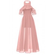 MILANO BRIDE Women's Formal Prom Party Dress Halter Homecoming Casual Dresses for Junior - sukienki - $32.89  ~ 28.25€
