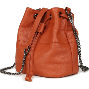 MINI SOFT GENUINE LEATHER BUCKET BAG - Hand bag - $76.97  ~ £58.50