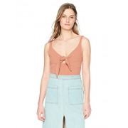 MINKPINK Women's Andalusia Tie Front Bodysuit - Košulje - kratke - $58.00  ~ 368,45kn