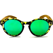 MOON TORTOISE GREEN – GREEN - Sunglasses - $299.00 