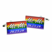 MR & MR RAINBOW CUFFLINKS - Il mio sguardo - £24.99  ~ 28.24€