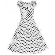 MUXXN Women's 1950s Style Vintage Swing Party Dress - ワンピース・ドレス - $59.99  ~ ¥6,752