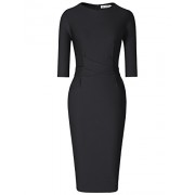 MUXXN Women's Elegant 3/4 Sleeve Slim Office Pencil Dress - Haljine - $49.99  ~ 317,57kn