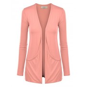 Made By Johnny MBJ Womens Draped Pocket Cardigan - Košulje - kratke - $25.64  ~ 162,88kn