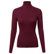 Made by Emma Women's Basic Slim Fit Lightweight Ribbed Turtleneck Sweater - Košulje - kratke - $13.15  ~ 83,54kn