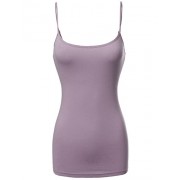 Made by Emma Women's Basic Solid Long Length Adjustable Spaghetti Strap Tank Top 4 Pack - Donje rublje - $19.75  ~ 125,46kn