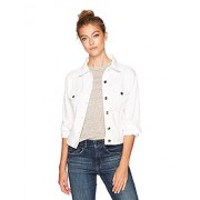 Madison Denim Women's Logan Denim Jacket White - Flats - $69.95 