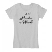 Make A Wish Quote Tee - Майки - короткие - $22.99  ~ 19.75€