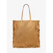 Maldives Woven Leather Tote - Hand bag - $1,090.00 