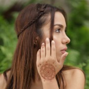 Mandala Henna Tattoo Sticker Stencil - Kozmetika - $2.00  ~ 1.72€