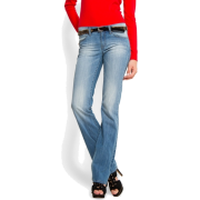 Mango Women's Bell-button Jeans Medium Denim - Jeans - $59.99  ~ 51.52€