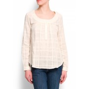 Mango Women's Button Cotton Blouson Neutral - Košulje - kratke - $49.99  ~ 317,57kn