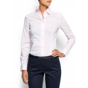 Mango Women's Button Cuffs Shirt Pink - Košulje - kratke - $59.99  ~ 381,09kn