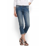 Mango Women's Capri Pocket Jeans Medium Denim - Jeans - $49.99 