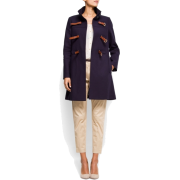 Mango Women's Clasp Closure Coat Navy - Jacket - coats - $179.99 