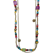 Mango Women's Colored Beads Multi-necklace - Necklaces - $29.99 