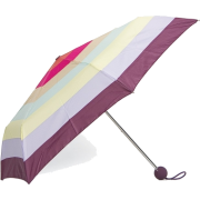 Mango Women's Colour Stripes Umbrella Mauve - Accessories - $24.99 