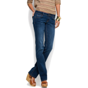 Mango Women's Distressed Denim Fabric Jeans Dark Denim - Jeans - $69.99 
