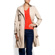 Mango Women's Double Breasted Trench Beige - Chaquetas - $159.99  ~ 137.41€