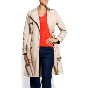 Mango Women's Double Breasted Trench Beige - Jacket - coats - $159.99 