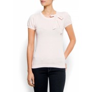 Mango Women's Knit Short Sleeves Jumper Petal - Košulje - kratke - $34.99  ~ 222,28kn