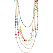 Mango Women's Long Multi-necklace - Necklaces - $24.99 