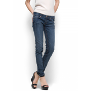 Mango Women's Low Waist Super Slim Jeans Dark Denim - Jeans - $79.99  ~ 68.70€