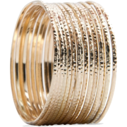 Mango Women's Metallic Bracelets Gold - Zapestnice - $14.99  ~ 12.87€