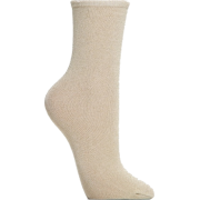 Mango Women's Metallic Yarn Socks Gold - Donje rublje - $19.99  ~ 17.17€