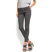 Mango Women's Methalic Effect Cropped Jeans GREY DENIM - Jeans - $59.99 