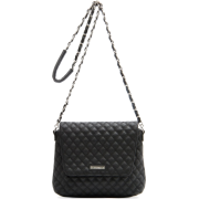 Mango Women's Quilted Handbag Black - Hand bag - $49.99 