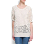 Mango Women's Relaxed-fit Knit Jumper Neutral - Košulje - kratke - $54.99  ~ 349,33kn