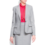 Mango Women's Relaxed-fit Suit Blazer Light Grey - Chaquetas - $64.99  ~ 55.82€