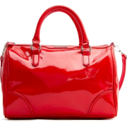 Mango Women's Shiny Bowling Handbag Coral - Hand bag - $59.99 