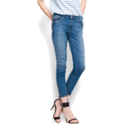 Mango Women's Skinny Cropped Jeans Dark Denim - Jeans - $59.99 