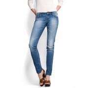 Mango Women's Slim-leg Five Pockets Jeans Medium Denim - Traperice - $49.99  ~ 317,57kn