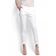 Mango Women's Straight-leg Trousers White - Pants - $54.99 