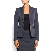 Mango Women's Suit Jacket Navy - Jacket - coats - $89.99 