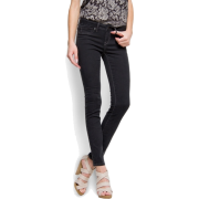 Mango Women's Super Slim Jeans Black Denim - Traperice - $69.99  ~ 444,62kn