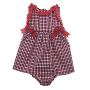 Marakitas Infant & Baby Girl Sleeveless Spring Party Dress With Bows - Dresses - $35.00 