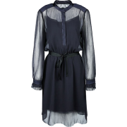 Marc Cain Black Crepon Dress - Dresses - $239.00 