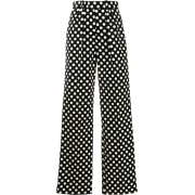 Marc Jacobs polka dot wide leg pants - Capri hlače - 