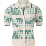 Marine layer Piper Knit Resort Shirt - 半袖シャツ・ブラウス - 