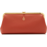 Mark Cross Susanna Leather Frame Clutch - Torbe s kopčom - 